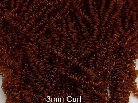 DG Curly Nylon Red Ginger NF186  1oz 28g 36in 92cm Doll Hair Discount