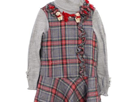 Nicholas & Bears Knit Sweater and Sleeveless Dress Set 4T Online Hot Sale