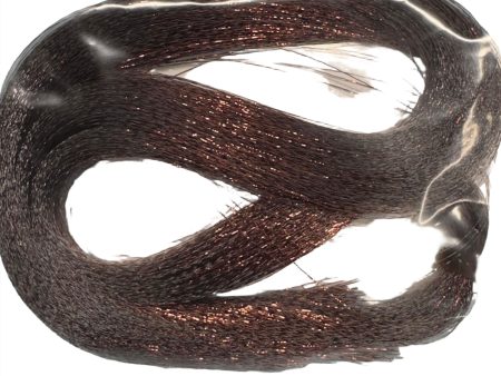 Mesquite X39 Brown Doll Grade Tinsel Shiny Doll Hair on Sale