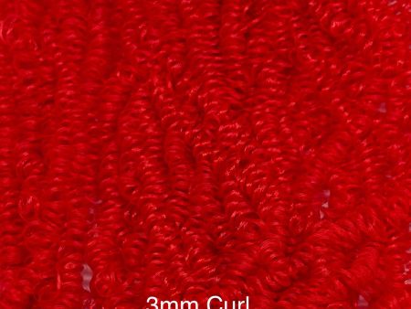 DG Curly Nylon Flamenco Red JN4101 1oz 28g 36in 92cm Doll Hair Online Hot Sale