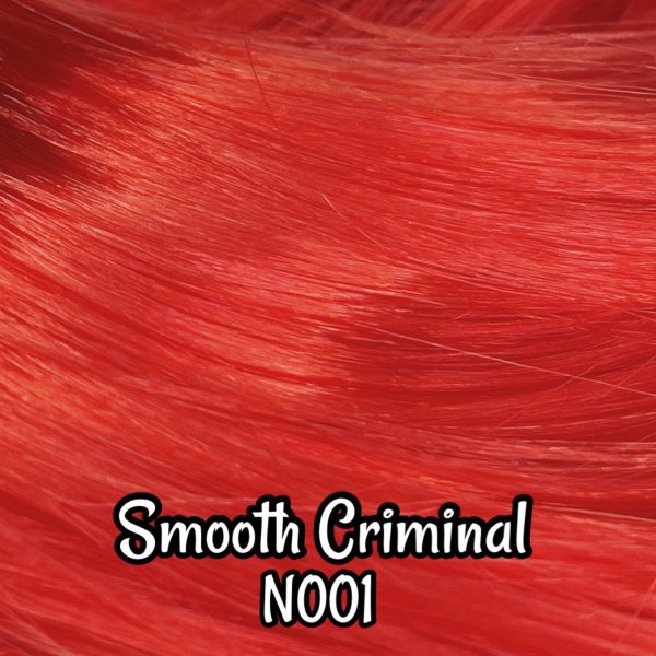 DG Straight Nylon Smooth Criminal N001  1oz 28g 36in 92cm Red Doll Hair Sale