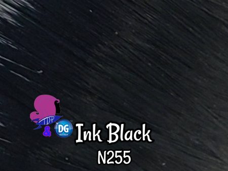 DG Straight Nylon Ink Black N255 1oz 28g 36inch 92cm black Doll Hair Hot on Sale