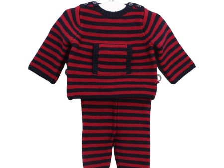 Jacadi Knit Sweater & Pants Set 0-3M For Sale