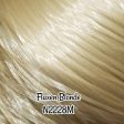 DG Straight Nylon Flaxen Blonde N2228M 1oz 28g 36inch 92cm hank blonde Doll Hair For Discount