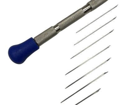 Rerooting Kit with Rerooting Tool and 8 Size 5 Needles for Rerooting Fashion Dolls Hair Cheap