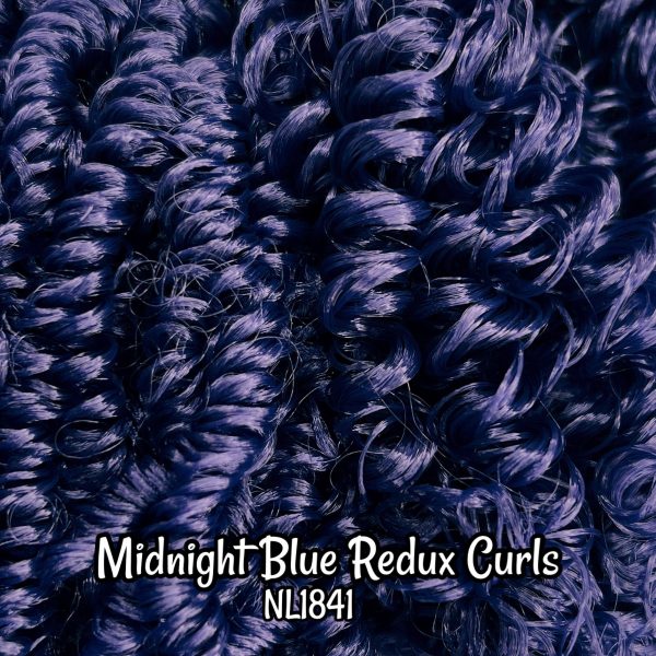 DG Curly Nylon Midnight Blue Redux NL1841 1oz 28g 36in 92cm Doll Hair Online