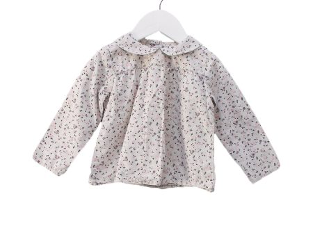 The Little White Company Long Sleeve Top 9-12M For Sale