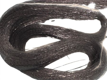 Phantom X40 Dark Gray Doll Grade Tinsel Shiny Doll Hair Online now