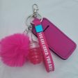 LIP GLOSS KEYRING set pink Sale