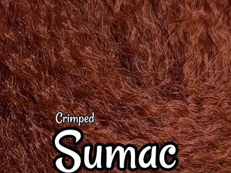 DG Nylon Crimped Sumac NF200 1oz 28g 36inch 92cm brown Doll Hair Supply