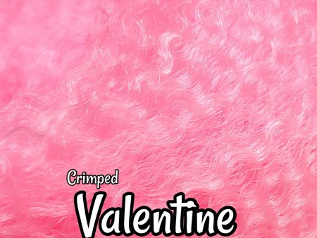 DG Nylon Crimped Valentine N1560-3 1oz 28g  36inch 92cm pink Doll Hair Online Hot Sale