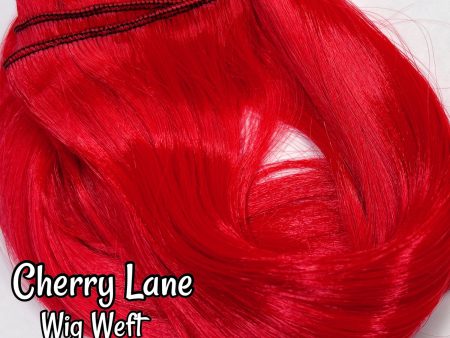 DG-HQ™ Wig Weft Nylon Cherry Lane N1614D-1 Red Nylon Weft 30 Wx20 L Doll Hair for Making Fashion Doll Wigs Standard Temperature Hot on Sale