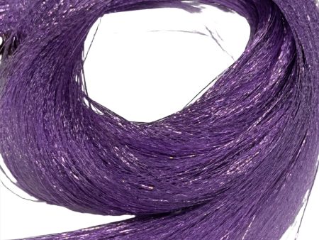 Devious Purple X35 Doll Grade Tinsel Shiny Doll Hair Online Hot Sale