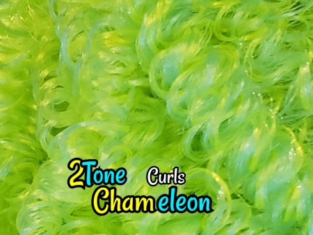 DG Curly Nylon Chameleon NH3155 3mm 1oz 28g 36in 92cm green Doll Hair Online