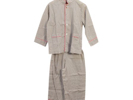 Monday s Child Pyjama Set (Poppy with Up Collar) 2T For Cheap