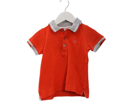 Armani Short Sleeve Polo 18M (82cm) Fashion