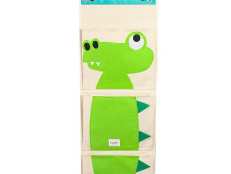 3 Sprouts Crocodile Wall Organizer O S Online now