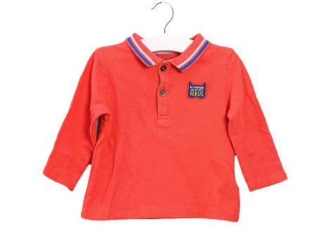 La Compagnie des Petits Long Sleeve Polo 18M Online Sale