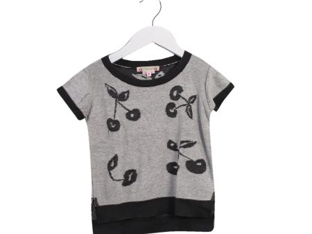 Bonpoint Knit Short Sleeve Top 6T on Sale