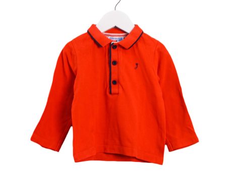 Jacadi Long Sleeve Polo 18M For Cheap