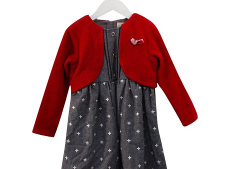 Chickeeduck Long Sleeve Dress 4T (110cm) Online now