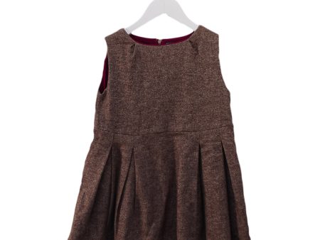 Velveteen Sleeveless Dress 8Y on Sale