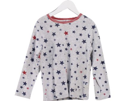 Petit Bateau Long Sleeve Pyjama Top 6T (116cm) Online Hot Sale