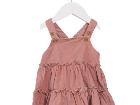 The Little White Company Overall Dress 3-6M Discount