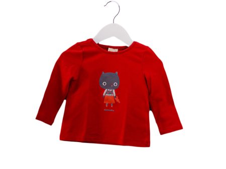 Momonittu Long Sleeve Top 12-18M (80cm) Online Hot Sale