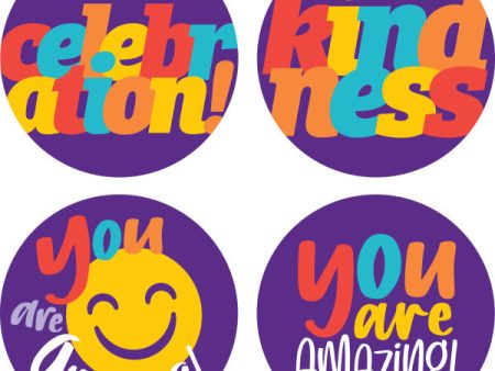 Kindness Assortment 3  Stickers, 200pcs on Sale