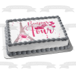 Bonjour to Four Edible Cake Topper Image ABPID57745 Sale