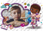 Doc McStuffins Sharing the Care Edible Cake Topper Image Frame Hot on Sale