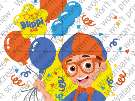 Blippi Edible Cake Topper Image Online now