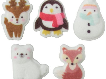 Winter Friends Assortment Dec-Ons Decorations Supply