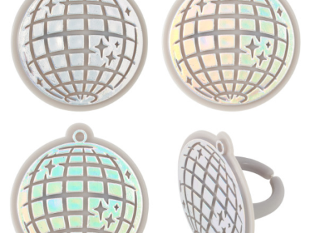 Disco Ball Cupcake Rings Online Sale