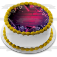 Glow Party Edible Cake Topper Image ABPID57751 For Discount