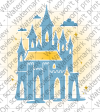 Disney Princess Castle Edible Cake Topper Image Online Sale