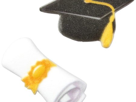 Graduation Cap & Scroll Dec-Ons Decorations Hot on Sale