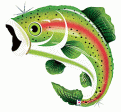 Rainbow Trout 29  Shaped Foil Balloon, 1ct For Cheap