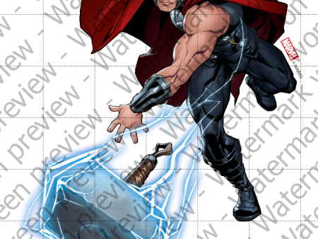 Marvel s Thor Edible Cake Topper Image Online